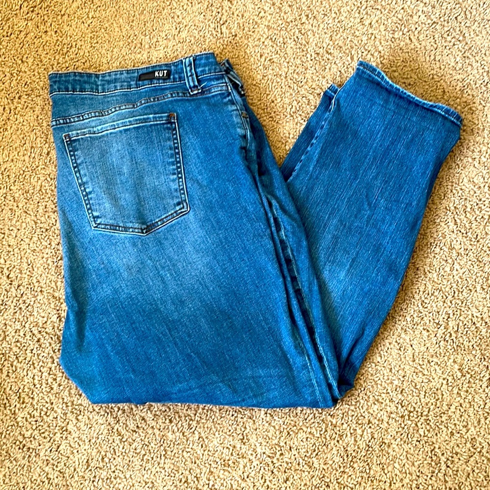 Kut from the Kloth Plus Size Distressed Jeans